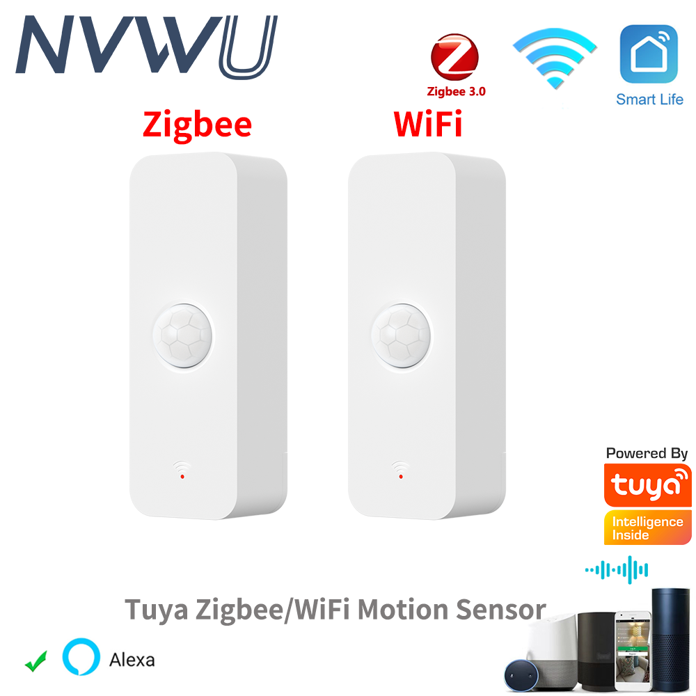 Smart Home Security - Tuya WiFi Zigbee PIR محس حركة