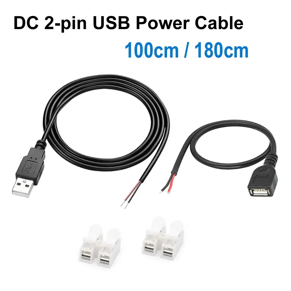 Smart Power Strip - تيار مستمر 2-pin USB كابل الطاقة