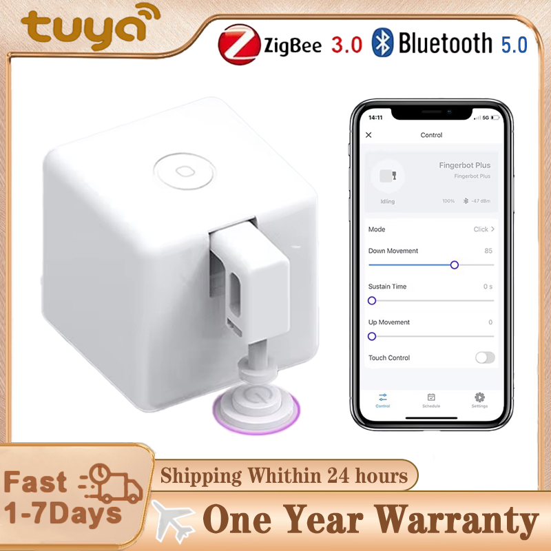 Smart Home Plus - روبوت تويا زيجبي بلوتوث فينجربوت بلس