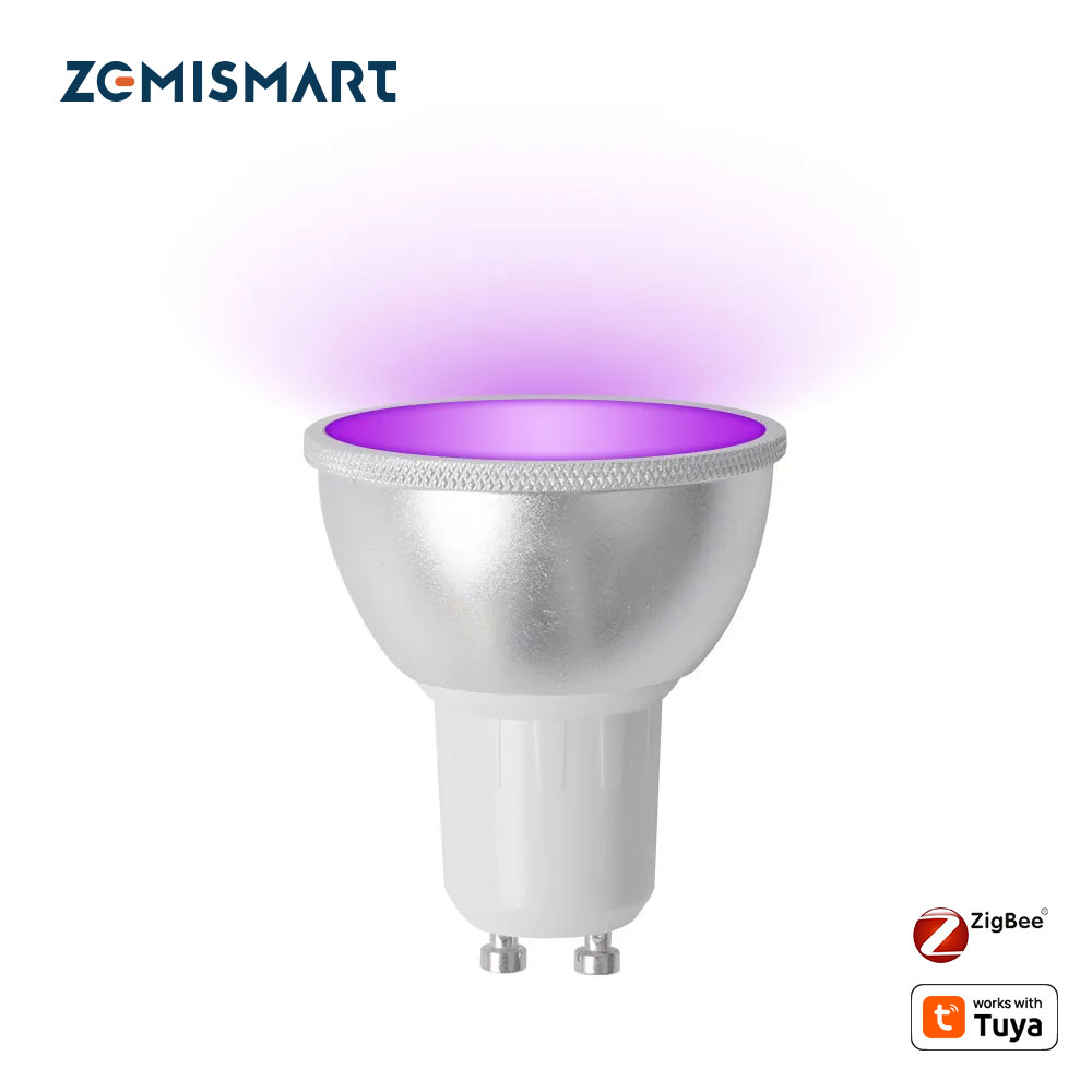Smart Home Plus - Zemismart Zigbee GU10 لمبة LED ذكية