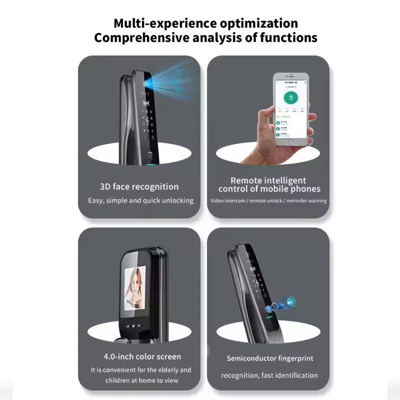 قفل باب ذكي HX5 مع التعرف على  - مراجعة Smart Home Security وسعره