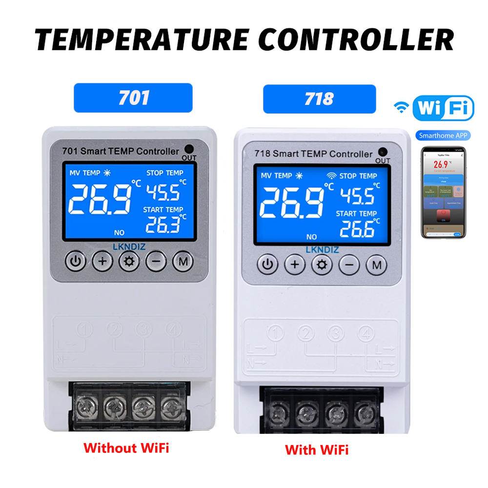 جهاز تحكم ذكي بدرجة الحرارة وا - مراجعة Wifi Thermostat وسعره