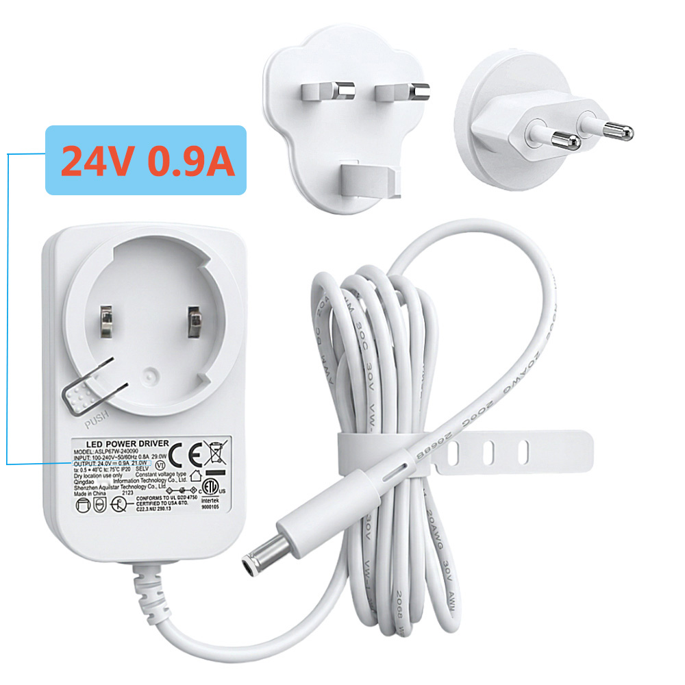 شاحن 24 فولت لشريط إضاءة Yeeli - مراجعة Smart Power Strip وسعره