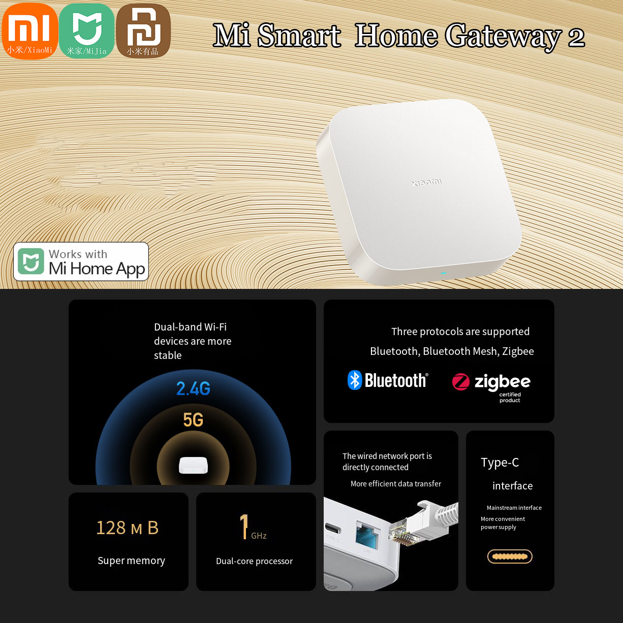 شبكة عمل ذكية أصلية من شاومي M - مراجعة Smart Home Xiaomi Hub 2 وسعره