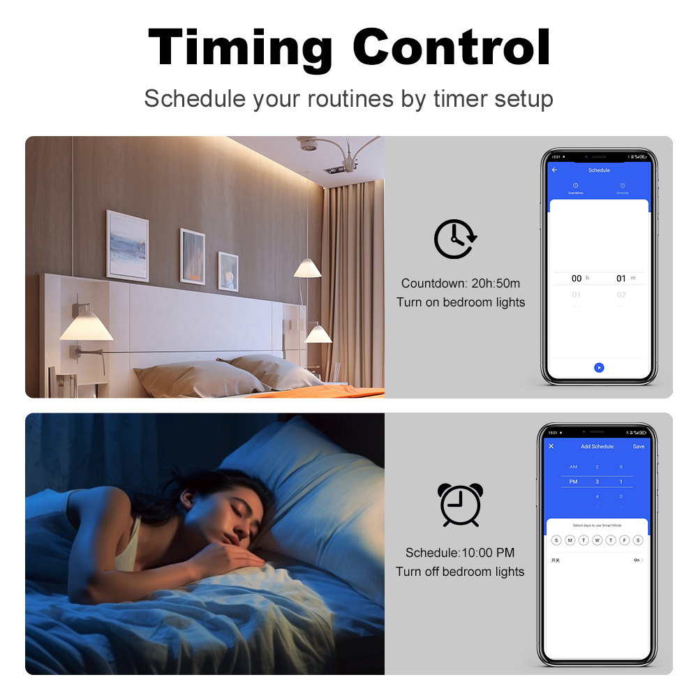 مفتاح إضاءة ذكي من مانهوت يعمل - مراجعة Smart Home Tuya وسعره