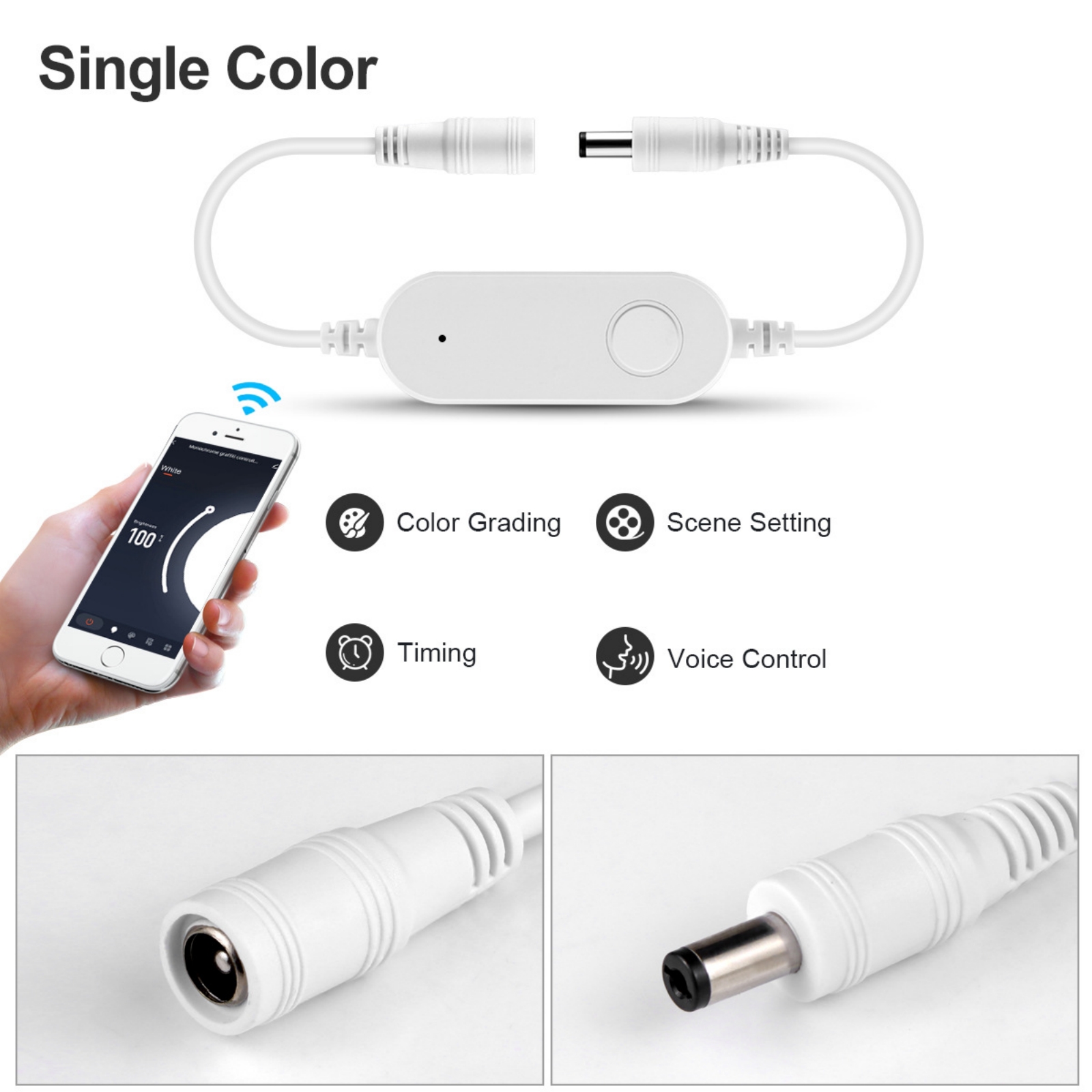 Tuya LED قطاع تحكم صغير 11Key  - مراجعة Smart Power Strip وسعره