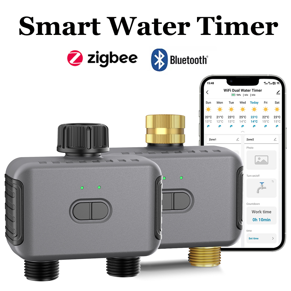 تويا مؤقت مياه ذكي زيجبي/BT وح - مراجعة Smart Home Tuya وسعره