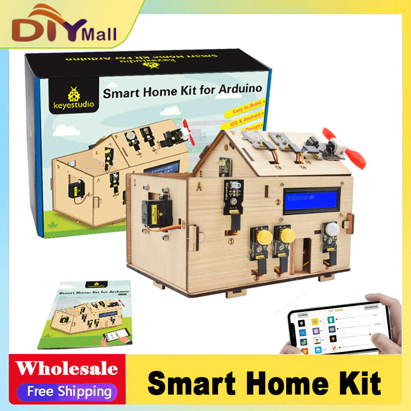 Keyestudio Smart IoT Home Kit  - مراجعة Smart Home Plus وسعره