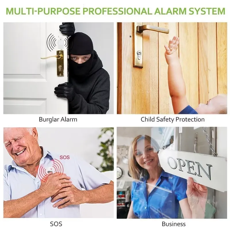 نظام إنذار ضد السرقة للمنزل مع - مراجعة Smart Home Security وسعره
