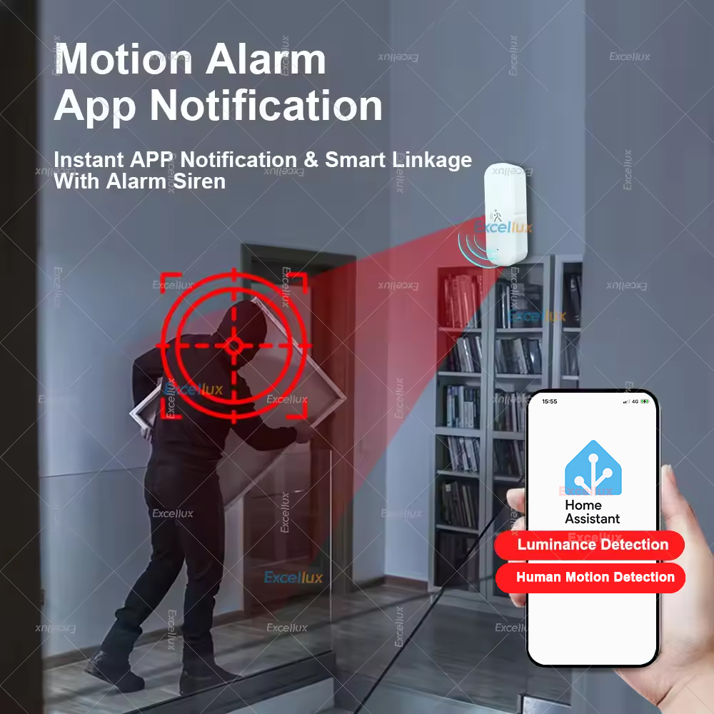 الذكية زيجبي محس حركة الرادار  - مراجعة Smart Home Security وسعره