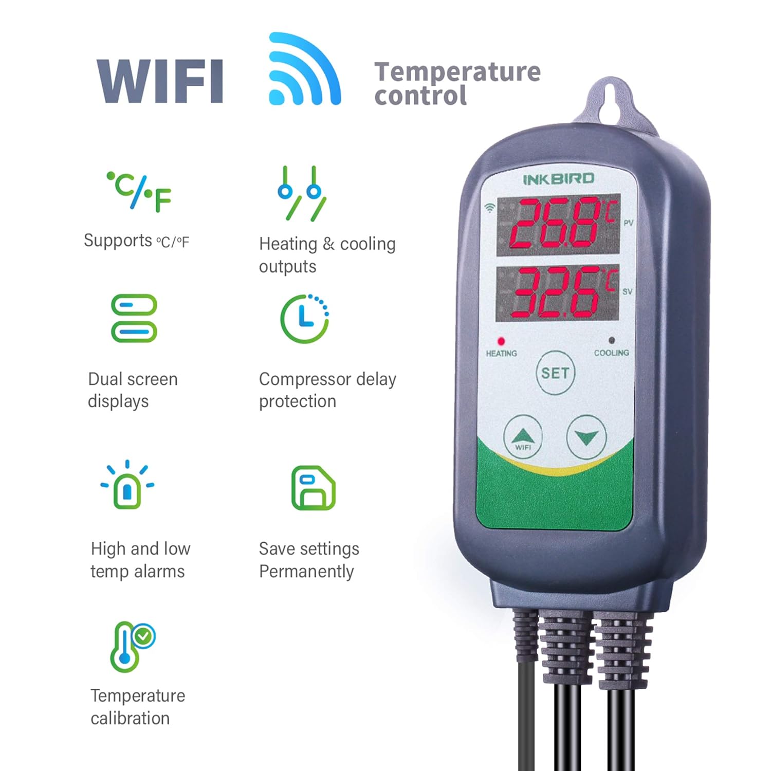 وحدة تحكم رقمية في درجة الحرار - مراجعة Wifi Thermostat وسعره