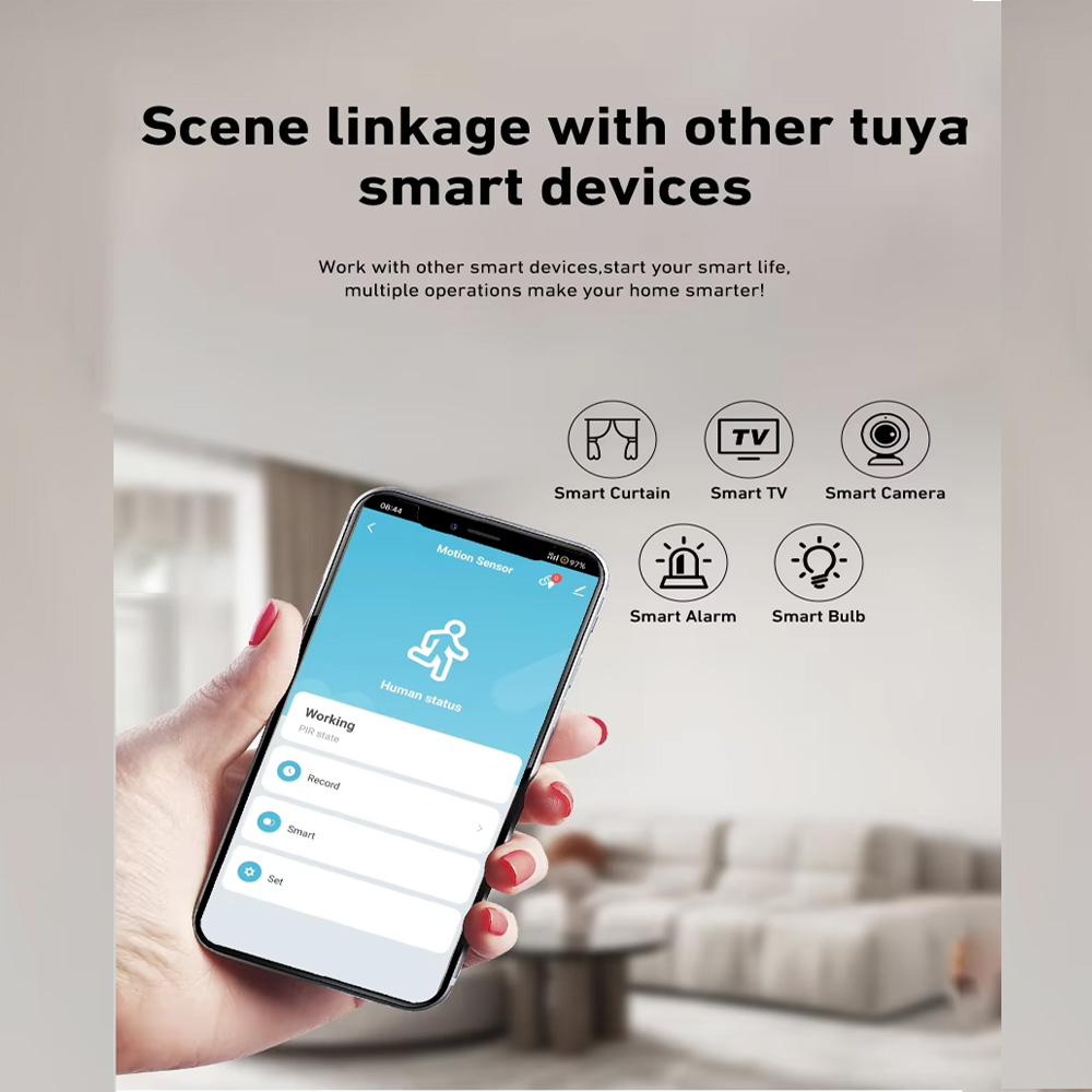 مستشعر حركة ذكي بتقنية PIR وWi - مراجعة Smart Home Security وسعره