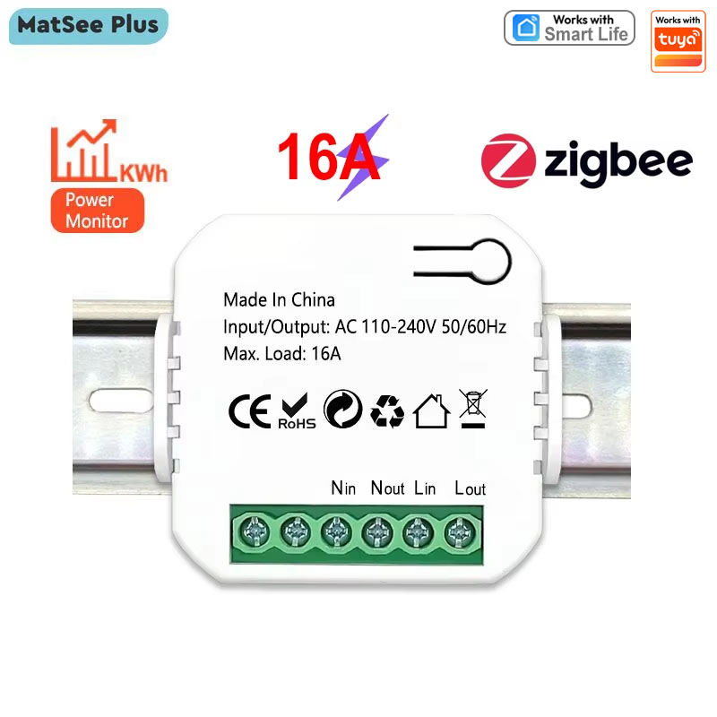 مقياس الكهرباء Tuya Smart ZigB - مراجعة Smart Home Plus وسعره