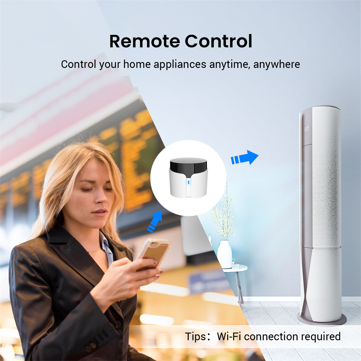 جهاز تحكم عن بعد عالمي بالأشعة - مراجعة Smart Home Plus وسعره