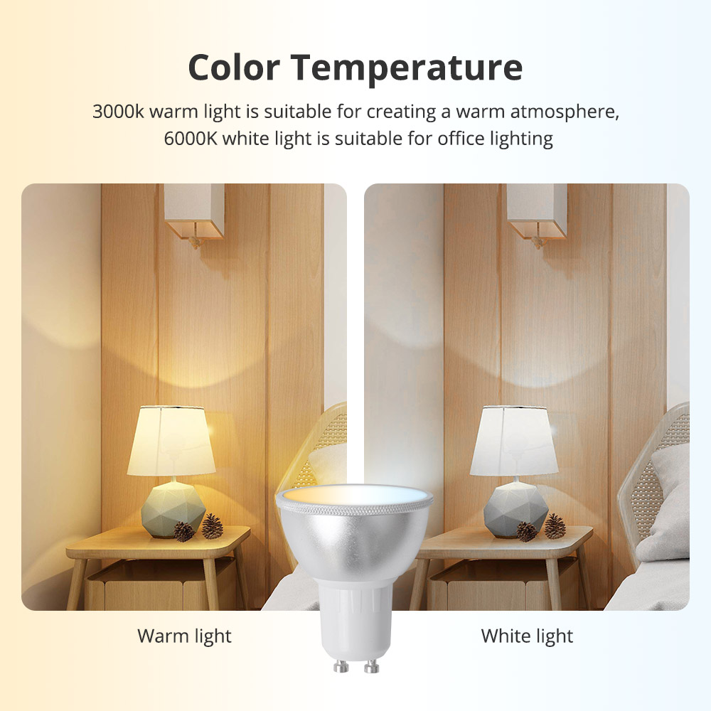 Zemismart Zigbee GU10 لمبة LED - مراجعة Smart Home Plus وسعره