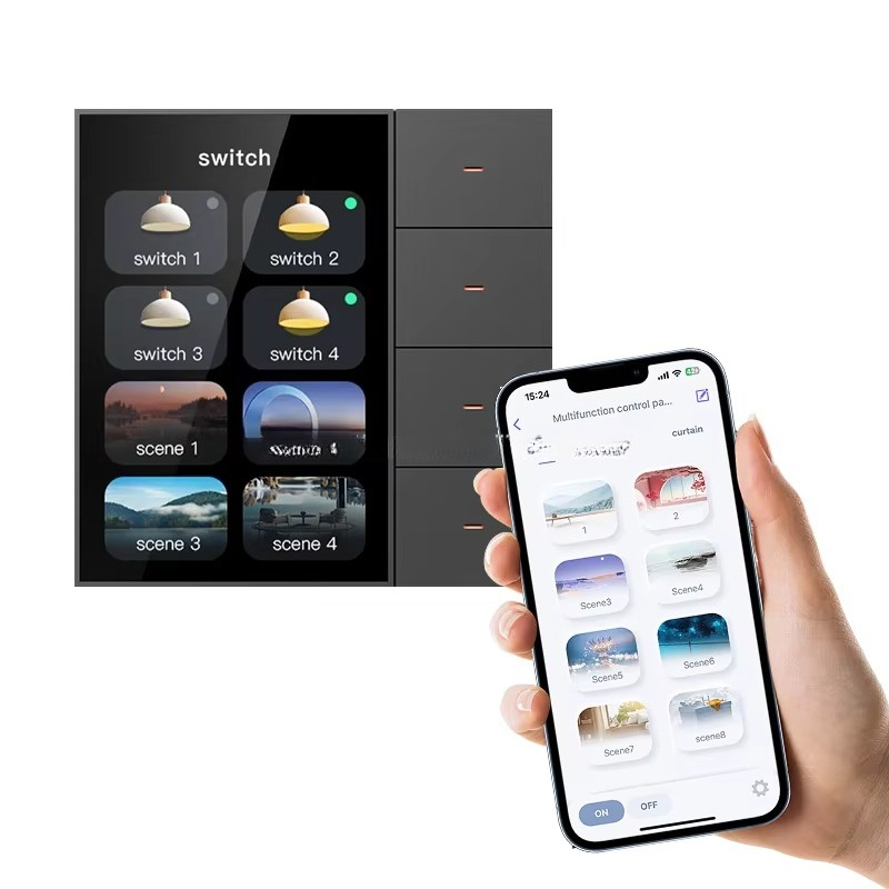 مفتاح ذكي F3 Pro بشاشة لمس IPS - مراجعة Smart Home Hotel وسعره