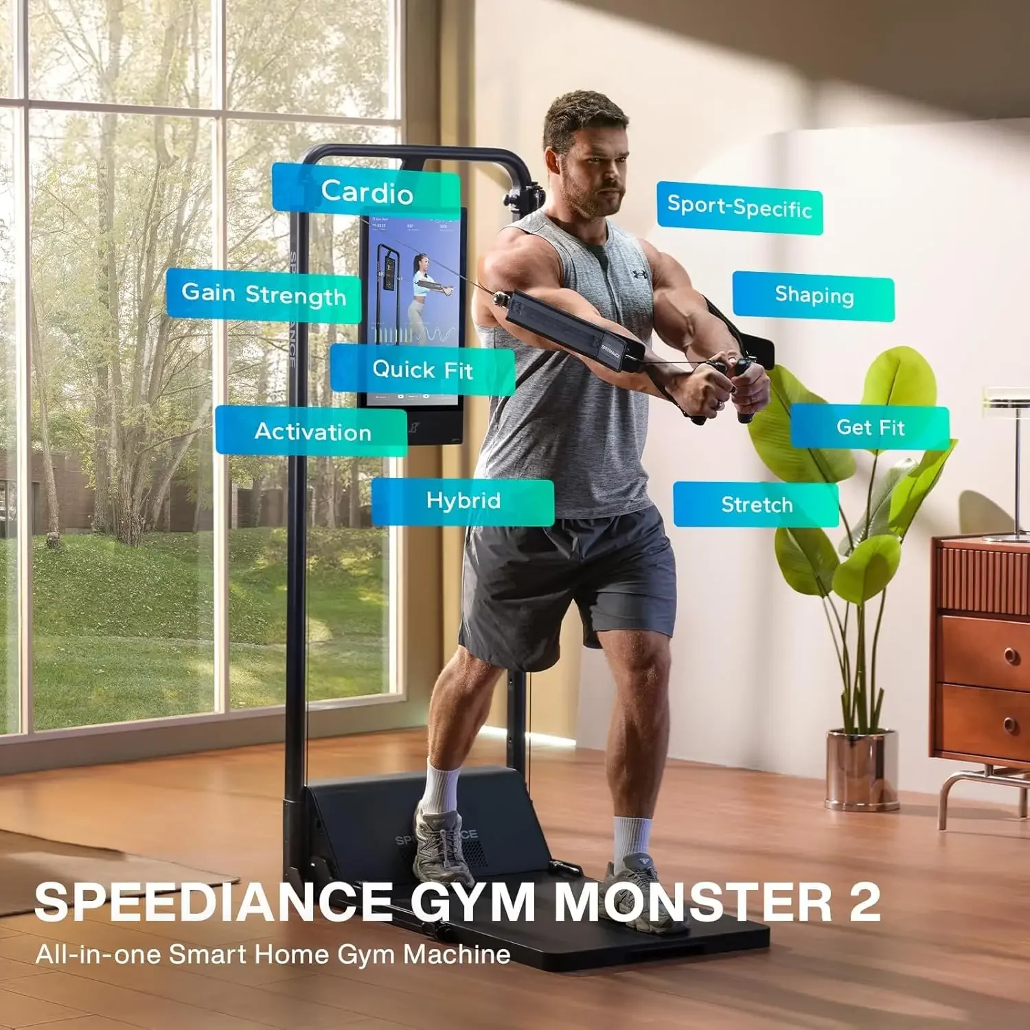 جيم مونستر 2 - صالة رياضية ذكي - مراجعة Smart Home Wellness وسعره
