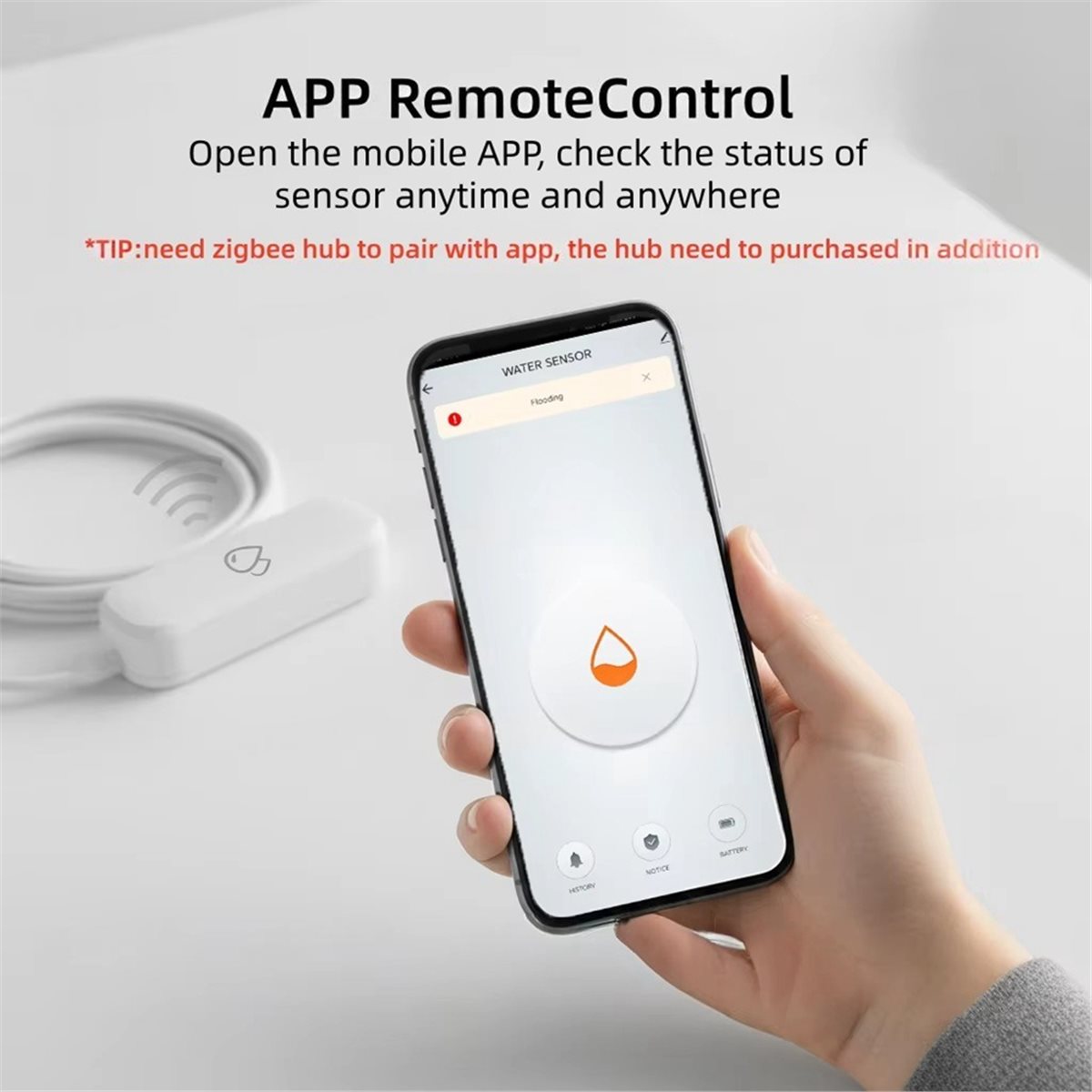 مستشعر تسرب المياه المتوافق مع - مراجعة Smart Home Tuya وسعره