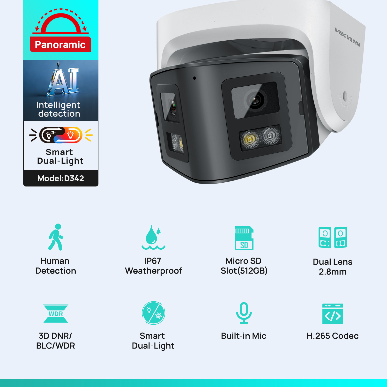 كاميرا فيكيلين الذكية ثنائية ا - مراجعة Smart Home Hikvision وسعره